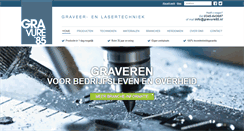 Desktop Screenshot of gravure85.nl